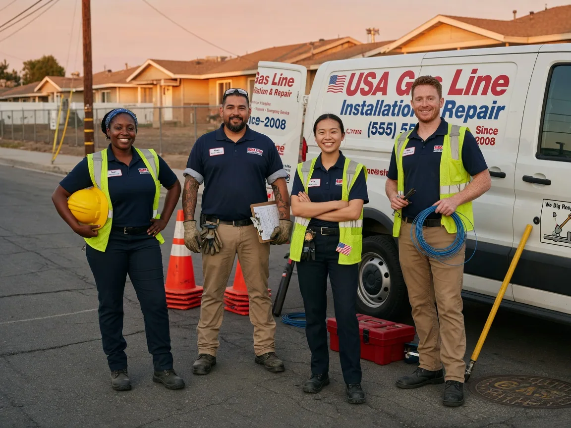 Gas Line Installation company in Manhattan, NV